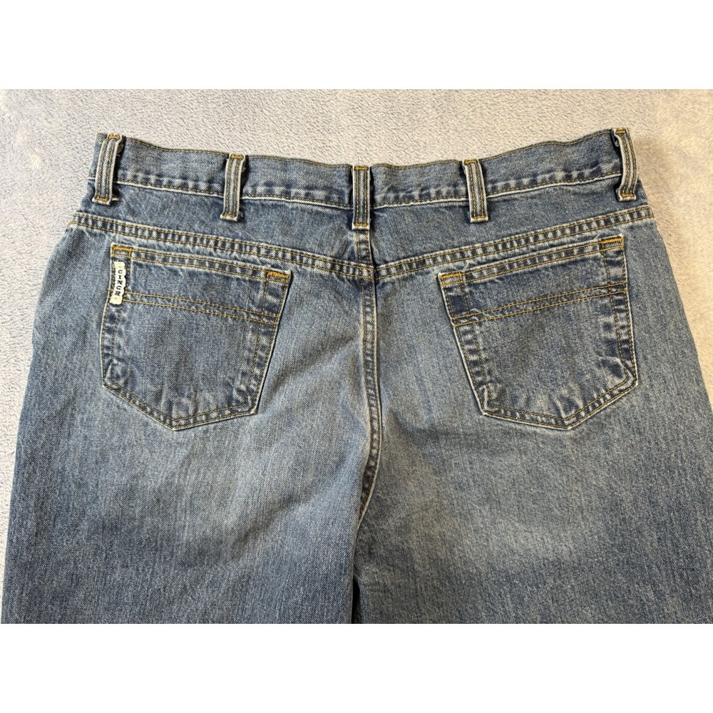 Cinch Jeans Men's 38x31 MB92834003 Loose Fit Bootcut Straight Denim Blue Wash - Picture 5 of 7